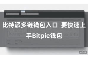 比特派多链钱包入口 要快速上手Bitpie钱包